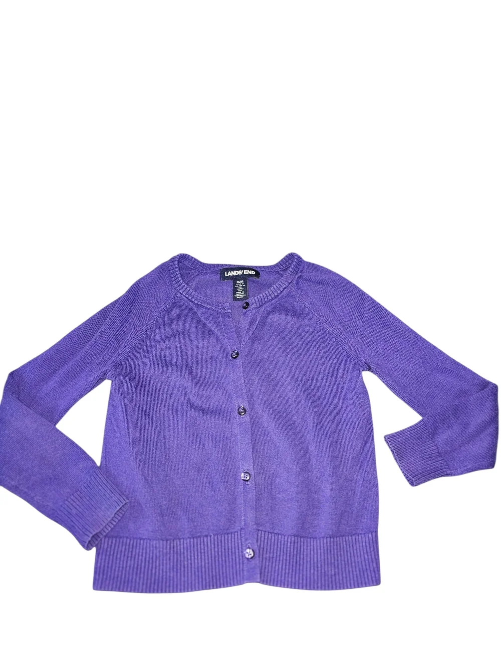 Childrens Place Cardigan lot- Girls' Knit Sweater striped purple blue pink 5-6